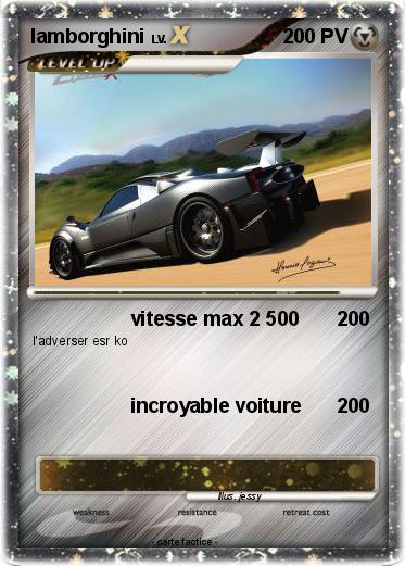 Pokemon lamborghini