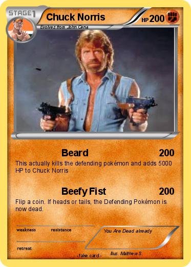 Pokemon Chuck Norris
