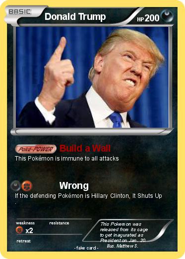 Pokemon Donald Trump
