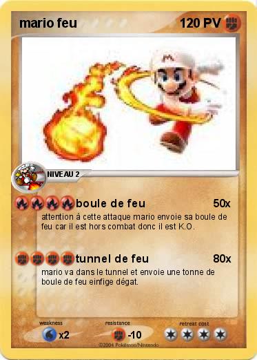 Pokemon mario feu