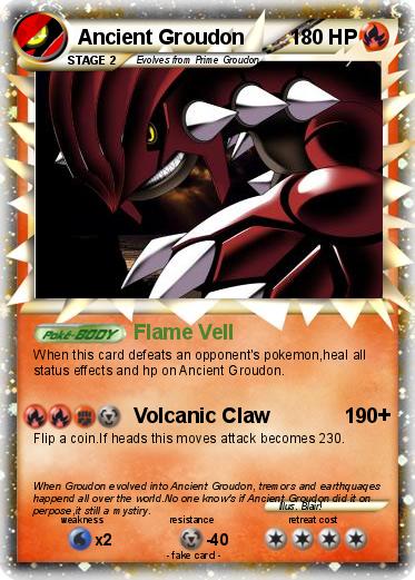Pokemon Ancient Groudon