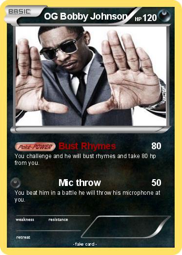 Pokemon OG Bobby Johnson