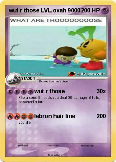 Pokemon wut r those LVL.ovah 9000