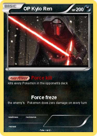 Pokemon OP Kylo Ren