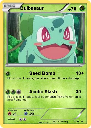 Pokemon Bulbasaur