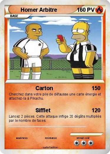 Pokemon Homer Arbitre