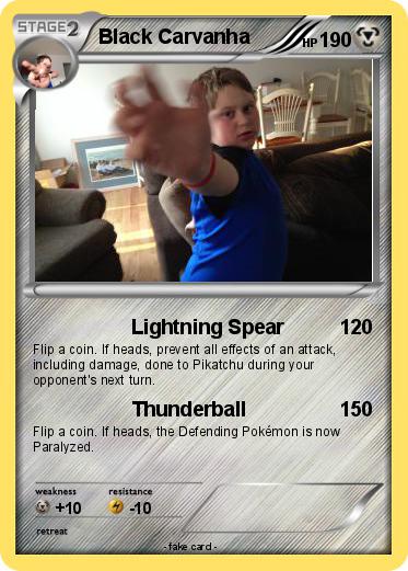 Pokemon Black Carvanha