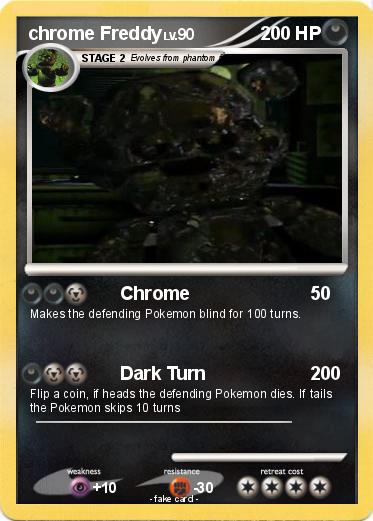 Pokemon chrome Freddy