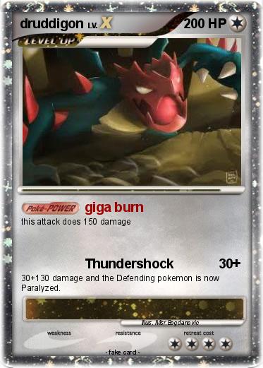 Pokemon druddigon