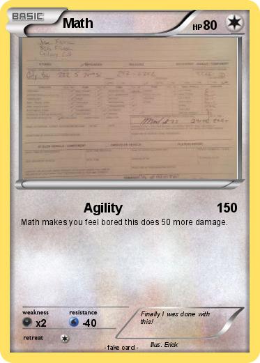 Pokemon Math