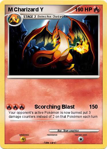 Pokemon M Charizard Y