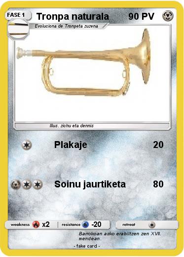 Pokemon Tronpa naturala