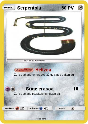 Pokemon Serpentoia