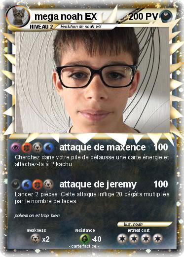 Pokemon mega noah EX