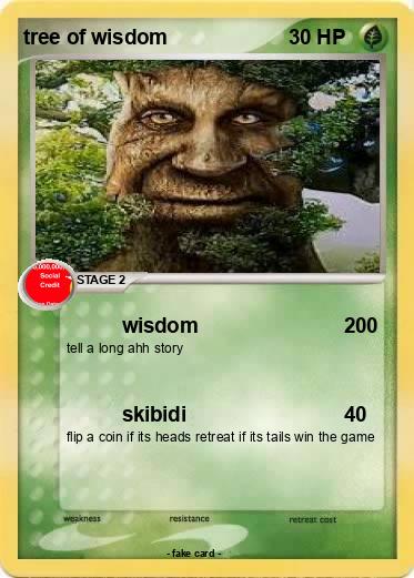 Pokemon tree of wisdom