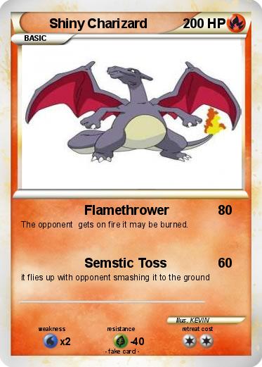 Pokemon Shiny Charizard