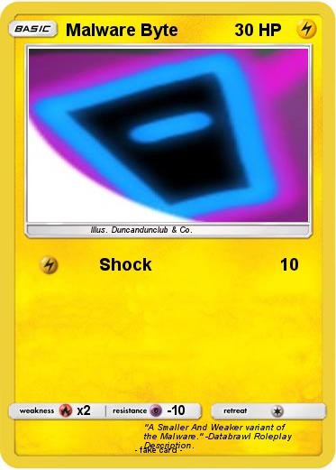 Pokemon Malware Byte