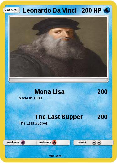 Pokemon Leonardo Da Vinci