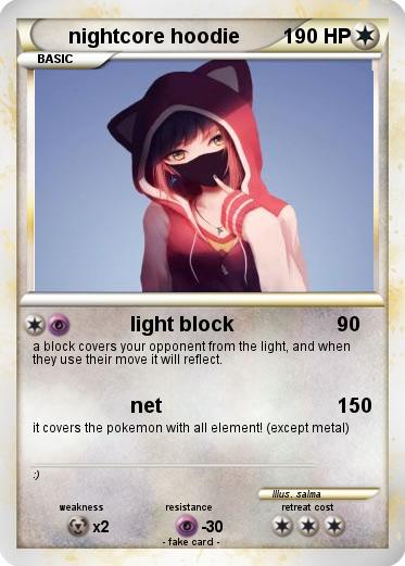 Pokemon nightcore hoodie