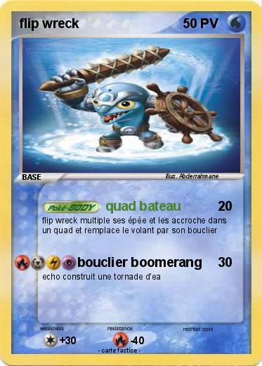 Pokemon flip wreck