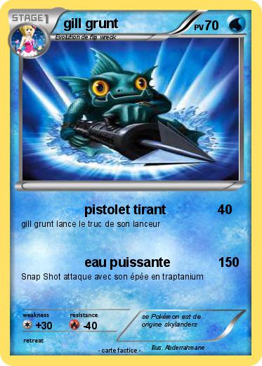 Pokemon gill grunt