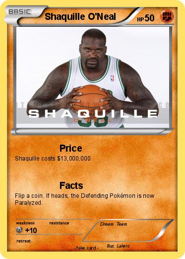 Pokemon Shaquille O'Neal