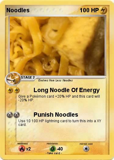 Pokemon Noodles
