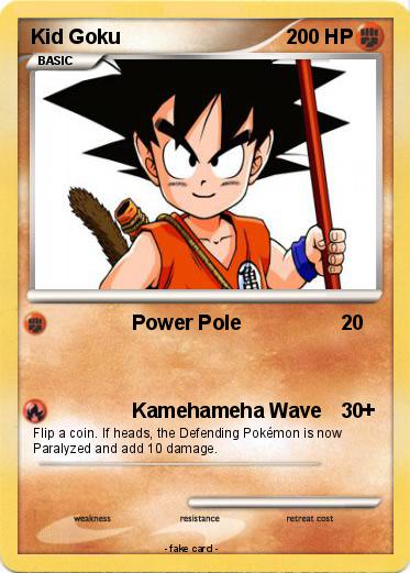 Pokemon Kid Goku