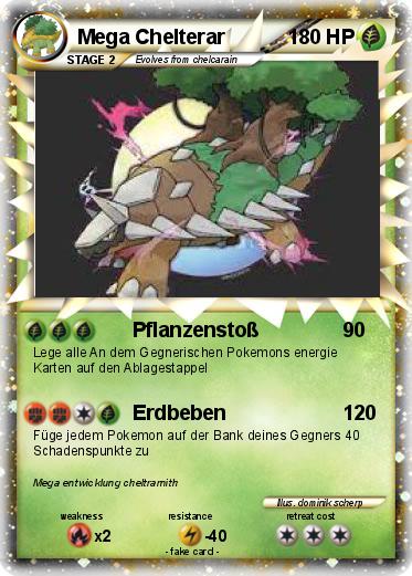 Pokemon Mega Chelterar