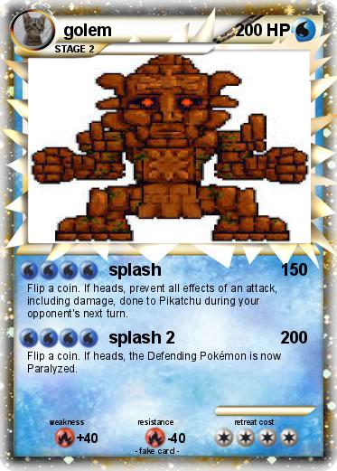 Pokemon golem