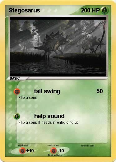 Pokemon Stegosarus
