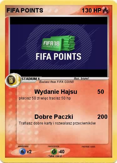 Pokemon FIFA POINTS