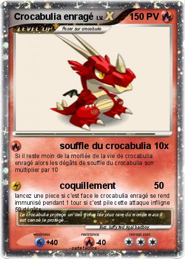 Pokemon Crocabulia enragé
