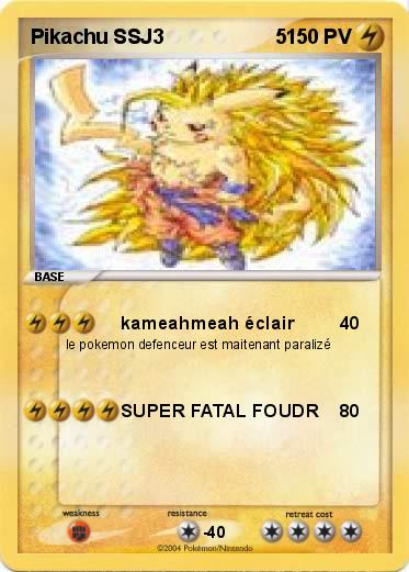 Pokemon Pikachu SSJ3                    5