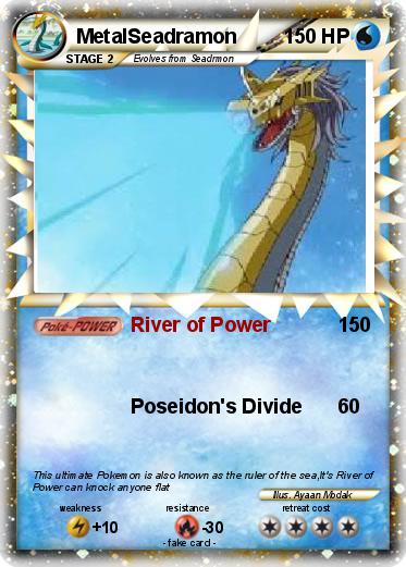 Pokemon MetalSeadramon