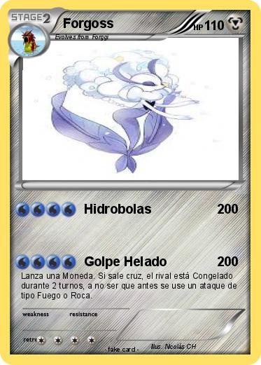 Pokemon Forgoss