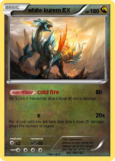 Pokemon white kurem EX