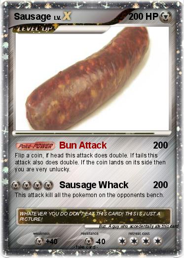 Pokemon Sausage