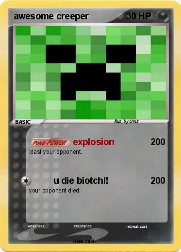 Pokemon awesome creeper