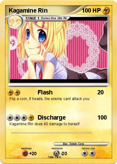 Pokemon Kagamine Rin