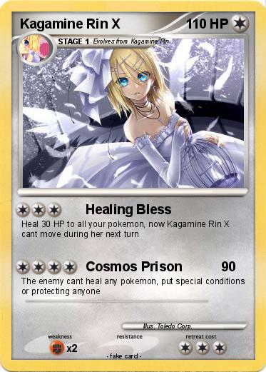 Pokemon Kagamine Rin X