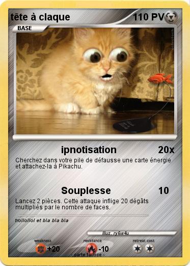 Pokemon tête à claque