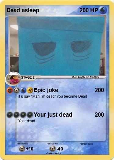 Pokemon Dead asleep