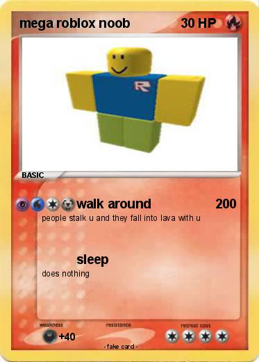 Pokemon mega roblox noob