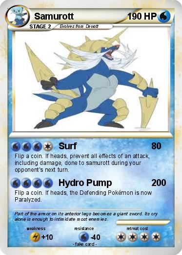 Pokemon Samurott