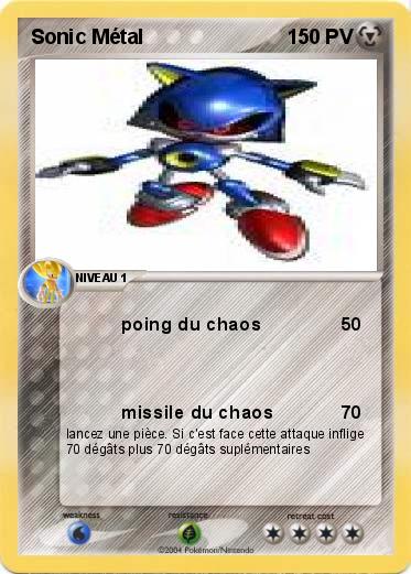 Pokemon Sonic Métal
