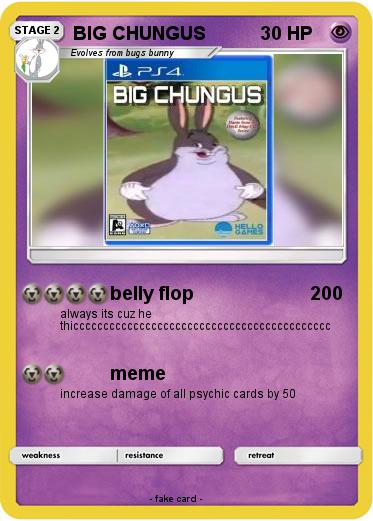 Pokemon BIG CHUNGUS