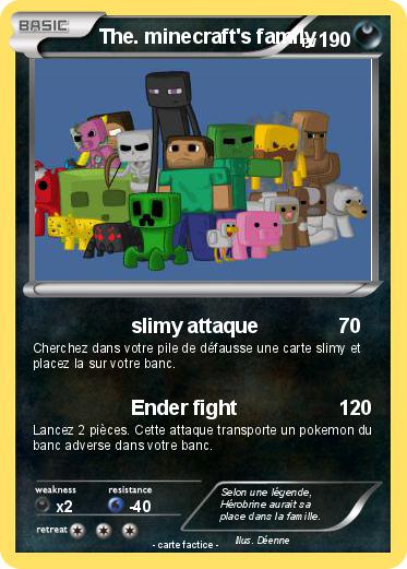 Pokemon The. minecraft's family