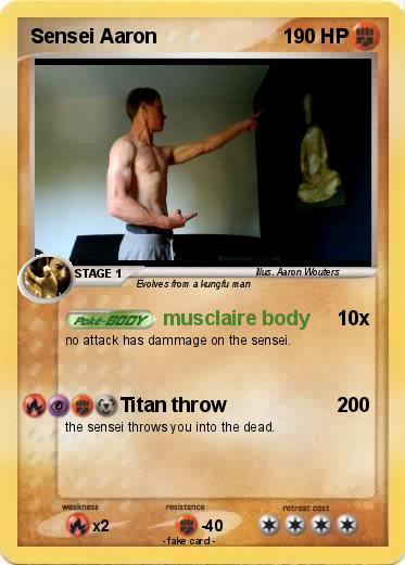 Pokemon Sensei Aaron