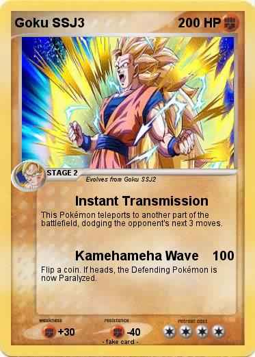 Pokemon Goku SSJ3
